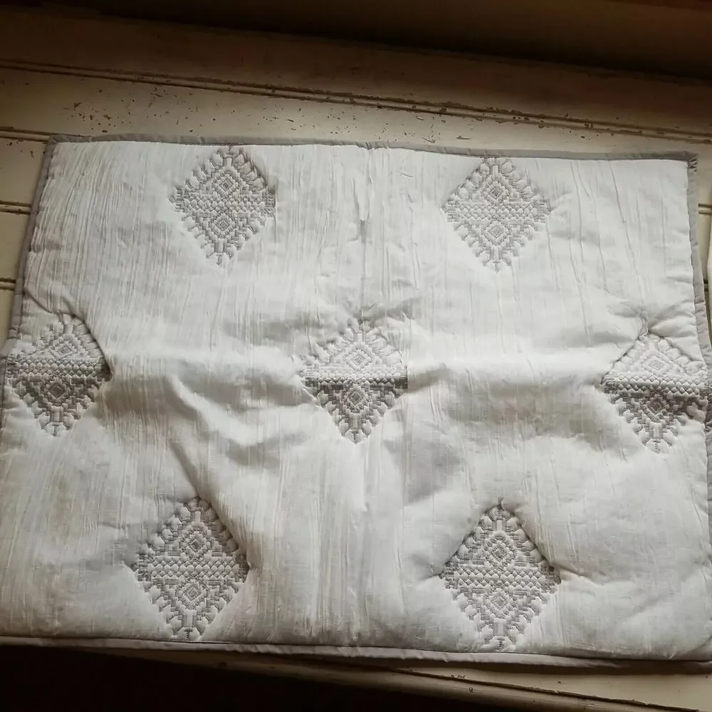 Embroidered Aztec Diamond RH Teen Standard Sham